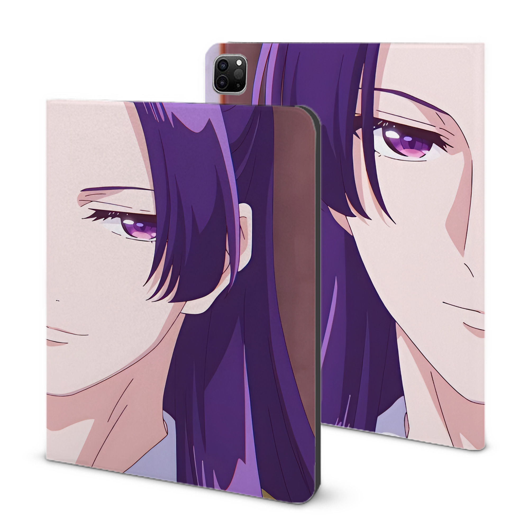 （画像用） 薬屋のひとりごと The Apothecary Diaries IPad ケース ブック型 PUレザー TPU 耐衝撃 軽量 薄型 ペン収納なし 全面保護 IPad 各モデル対応